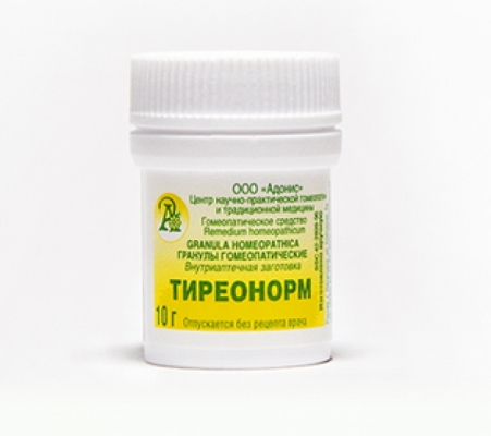 Гранулы гомеопатические «Тиреонорм»10гр.