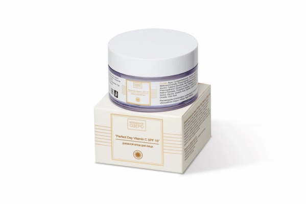 Дневной крем для лица «Волшебное Озеро» «Perfect Dау Vitamin С SPF 15» 50мл.